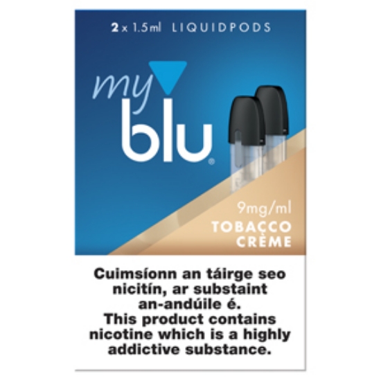 Picture of My Blu 9mg Creme Tobacco Liquidpods 2pk x5